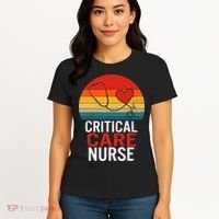 Critical Care Nurse ICU Nurses Week Intensive Care Graduate Women's T-Shirt thumb 4