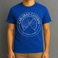 Carlsbad Caverns New Mexico National Park Logo Travel Gift T-Shirt thumb 3