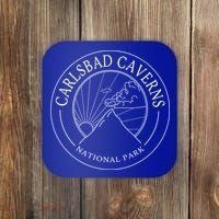 Carlsbad Caverns New Mexico National Park Logo Travel Gift Coaster thumb 0