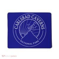 Carlsbad Caverns New Mexico National Park Logo Travel Gift Mousepad thumb 0