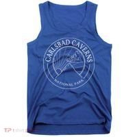 Carlsbad Caverns New Mexico National Park Logo Travel Gift Tank Top thumb 0