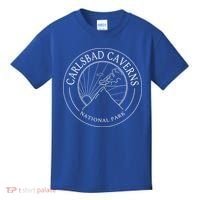 Carlsbad Caverns New Mexico National Park Logo Travel Gift Kids T-Shirt thumb 0