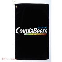 Couplabeers Couple Of Beers  Golf Towel thumb 0