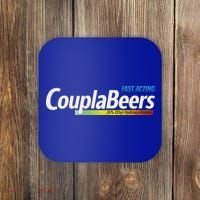 Couplabeers Couple Of Beers  Coaster thumb 0
