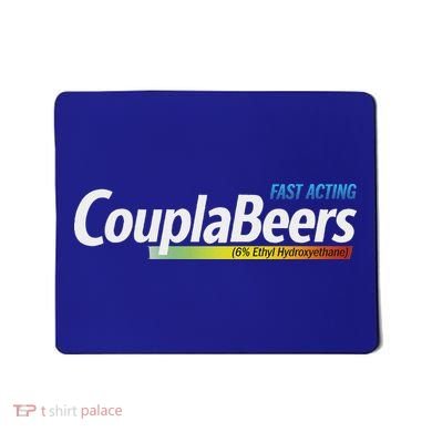 Couplabeers Couple Of Beers  Mousepad