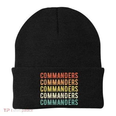Commanders Beanie