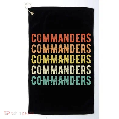 Commanders Golf Towel