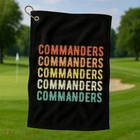 Commanders Golf Towel thumb 1