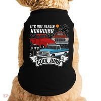 Classic Car Old Truck Automobile Antique Vehicle Hoarding Doggie Tank thumb 0
