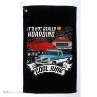 Classic Car Old Truck Automobile Antique Vehicle Hoarding Golf Towel thumb 0