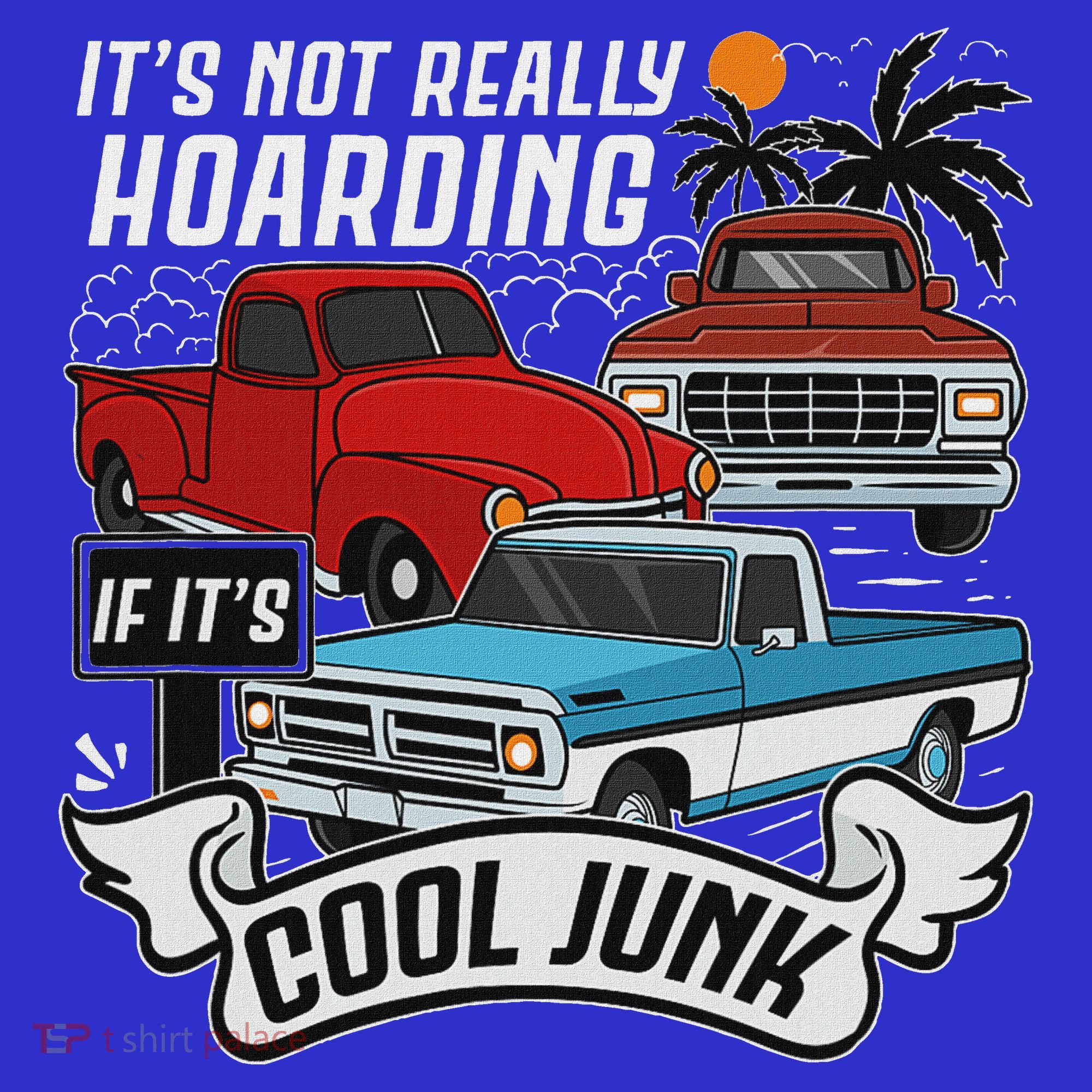Classic Car Old Truck Automobile Antique Vehicle Hoarding Long Sleeve Shirt