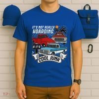 Classic Car Old Truck Automobile Antique Vehicle Hoarding T-Shirt thumb 6