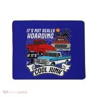 Classic Car Old Truck Automobile Antique Vehicle Hoarding Mousepad thumb 0