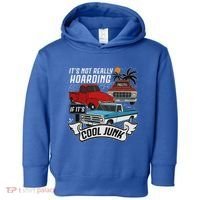 Classic Car Old Truck Automobile Antique Vehicle Hoarding Toddler Hoodie thumb 0