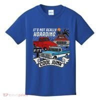 Classic Car Old Truck Automobile Antique Vehicle Hoarding Kids T-Shirt thumb 0