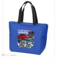 Classic Car Old Truck Automobile Antique Vehicle Hoarding Tote Bag thumb 3