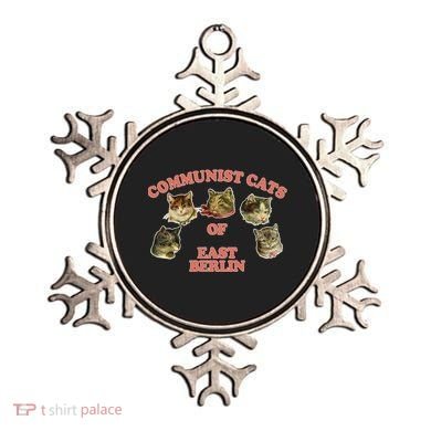 Communist Cats Of East Berlin Ornament