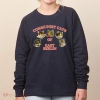 Communist Cats Of East Berlin Women's Sweatshirt thumb 0