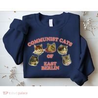 Communist Cats Of East Berlin Sweatshirt thumb 2