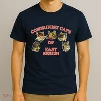 Communist Cats Of East Berlin T-Shirt thumb 3