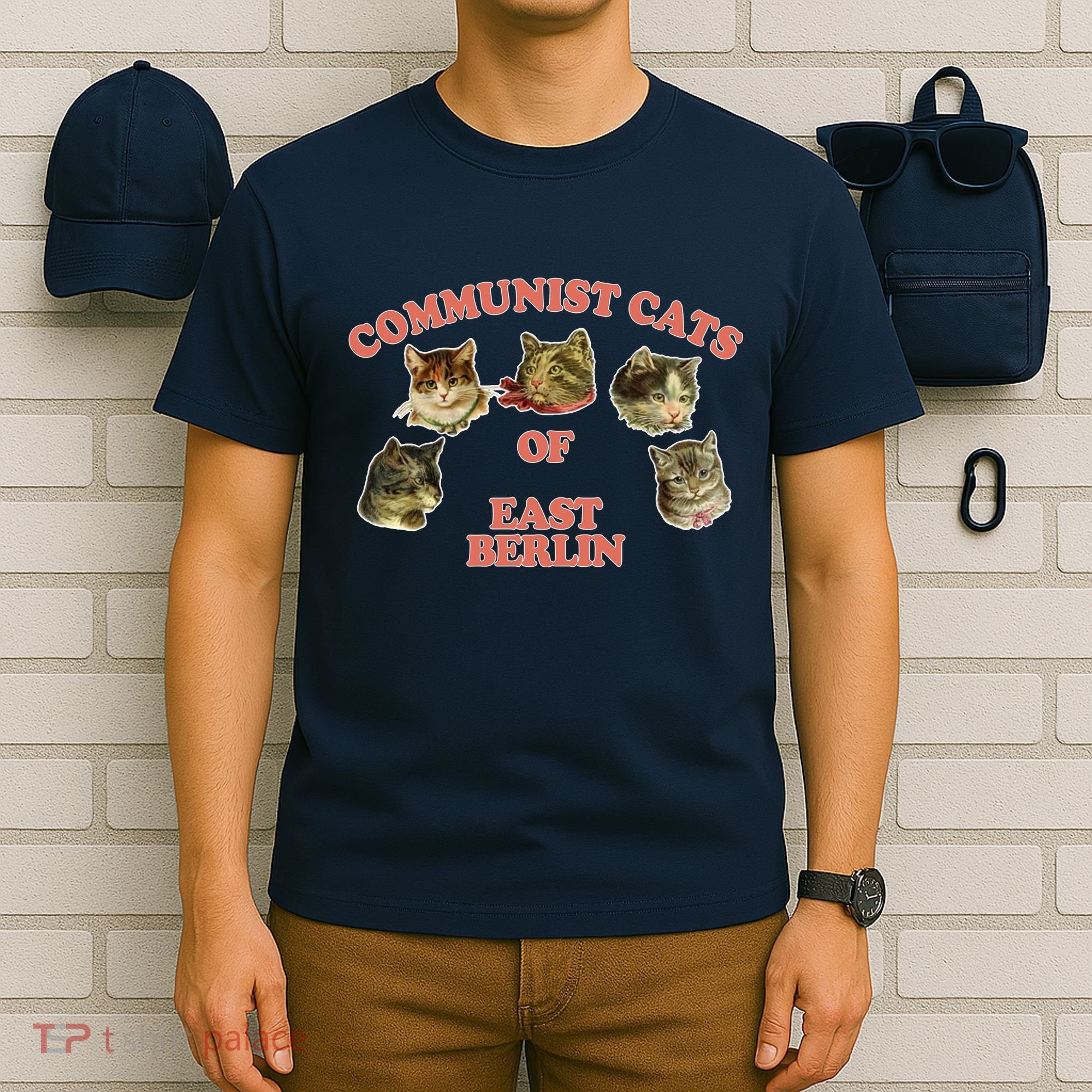 Communist Cats Of East Berlin T-Shirt
