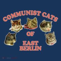 Communist Cats Of East Berlin Women's Hoodie thumb 2