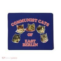 Communist Cats Of East Berlin Mousepad thumb 0