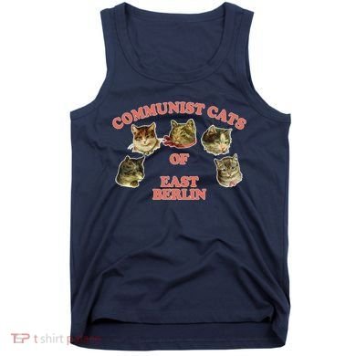 Communist Cats Of East Berlin Tank Top