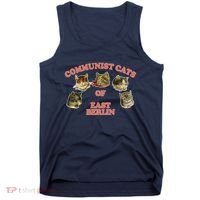 Communist Cats Of East Berlin Tank Top thumb 0