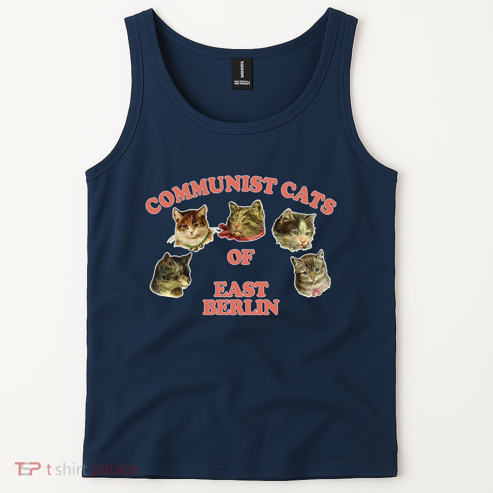 Communist Cats Of East Berlin Tank Top
