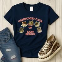 Communist Cats Of East Berlin Women's T-Shirt thumb 3