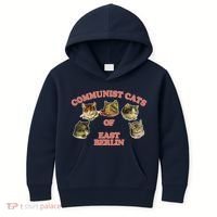 Communist Cats Of East Berlin Kids Hoodie thumb 0