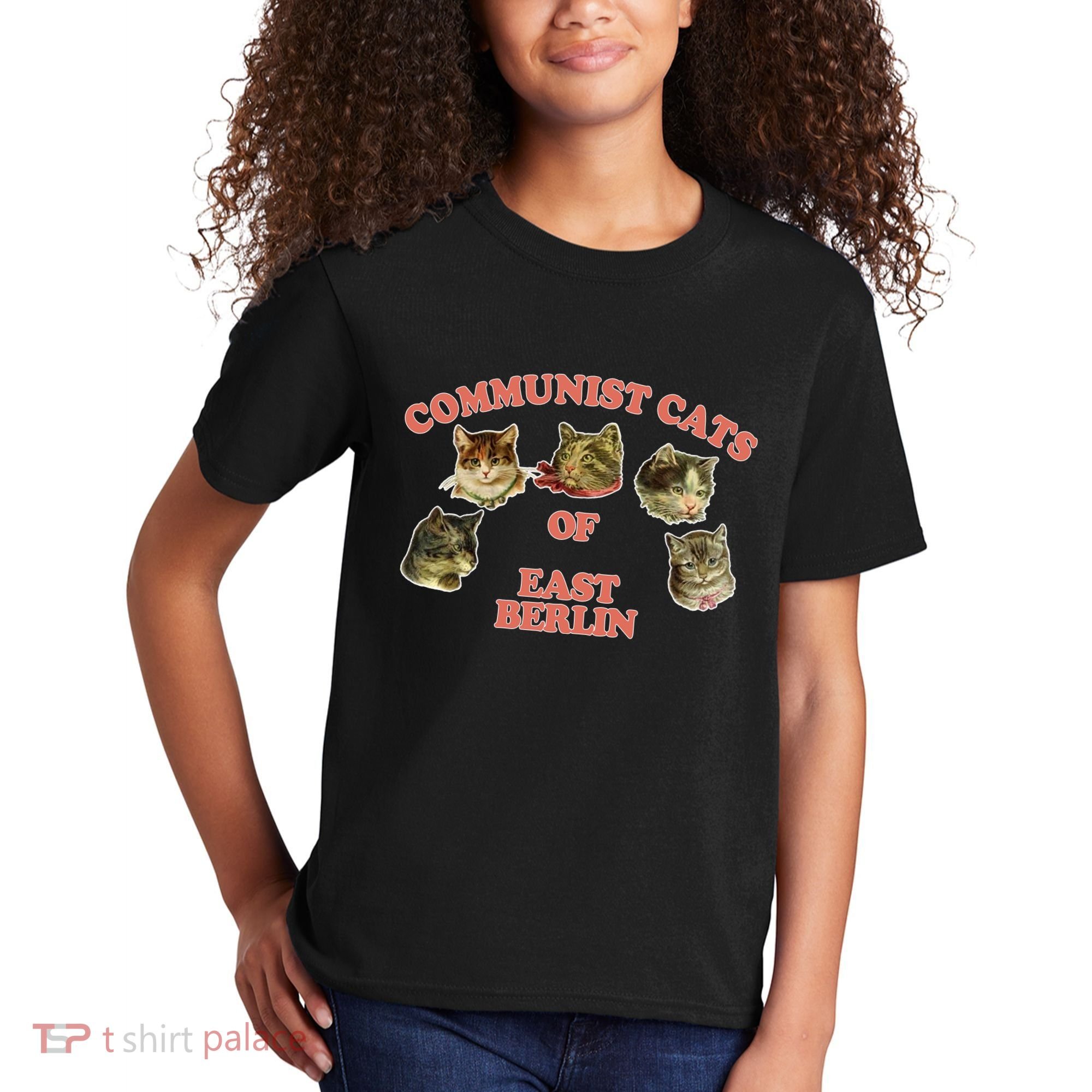 Communist Cats Of East Berlin Kids T-Shirt