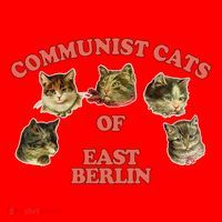 Communist Cats Of East Berlin Santa Hat thumb 1