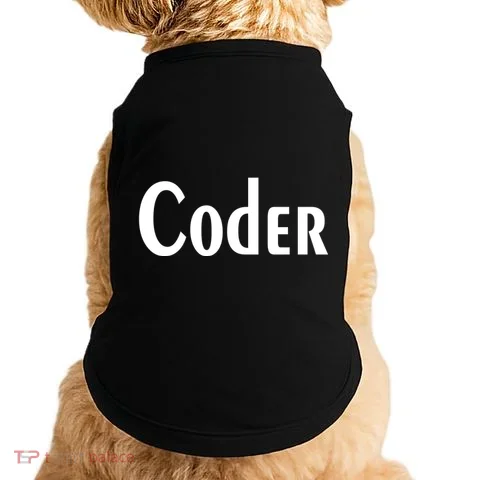 Coder Doggie Tank in the selected color