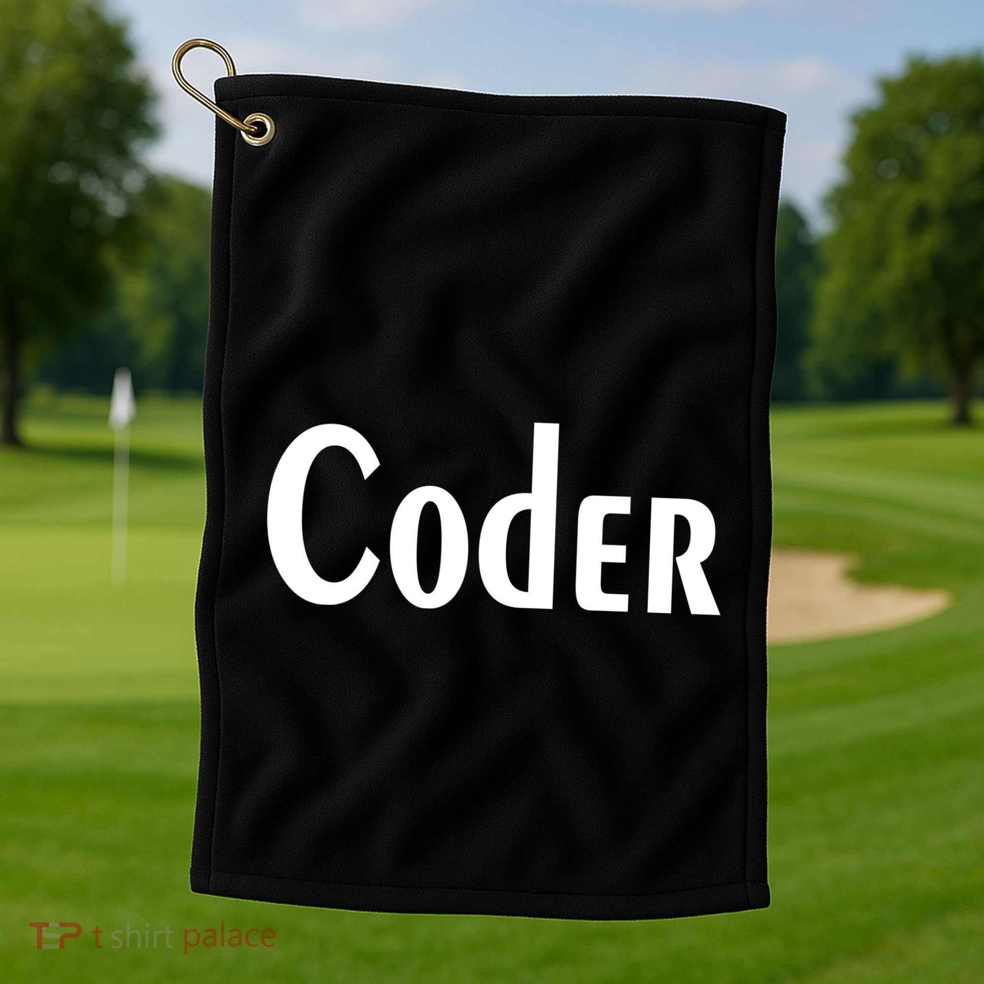 Coder Golf Towel