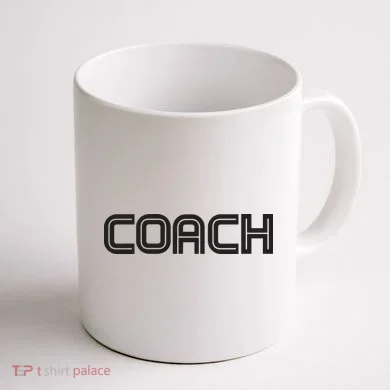 Coach Coffee Mug back