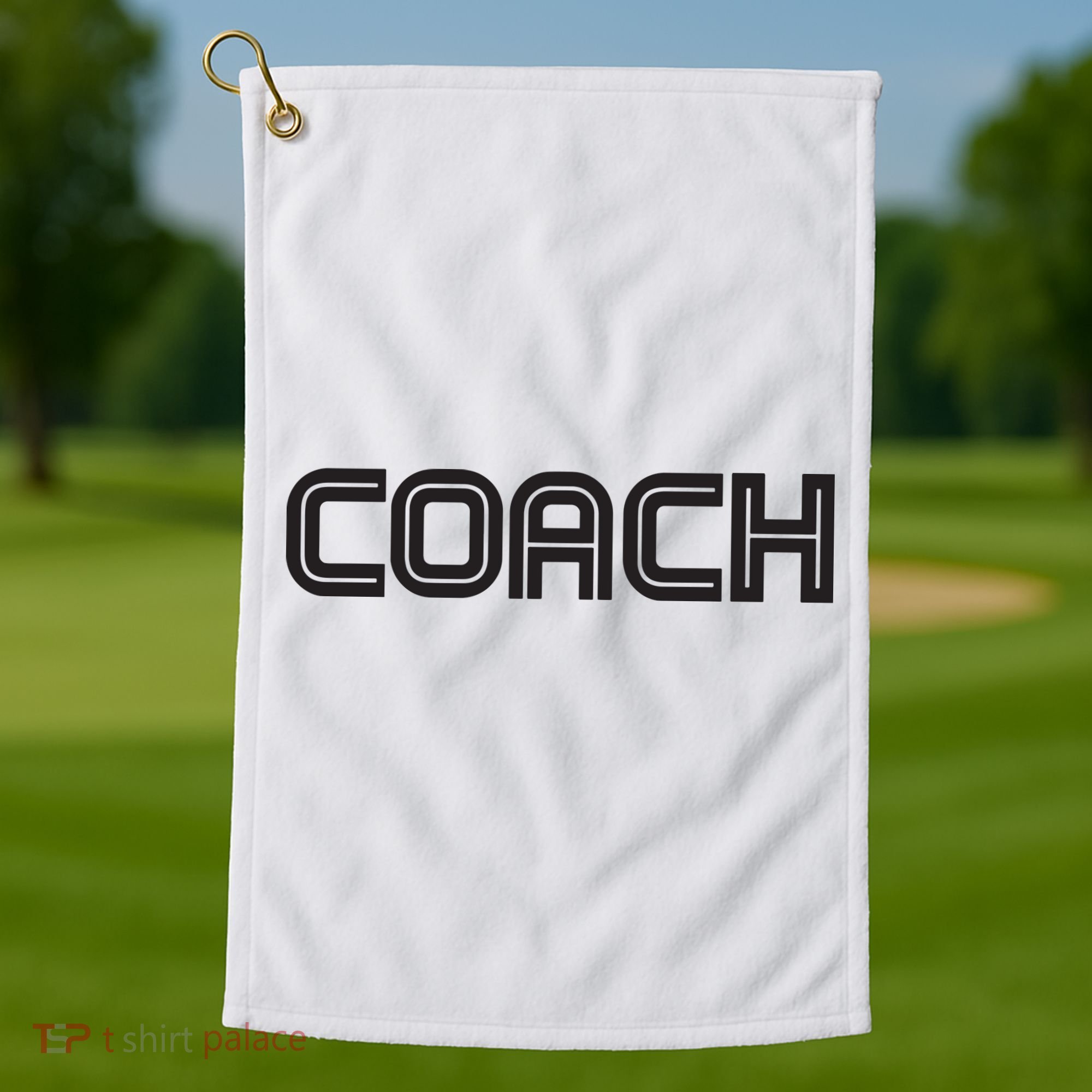 Coach Golf Towel