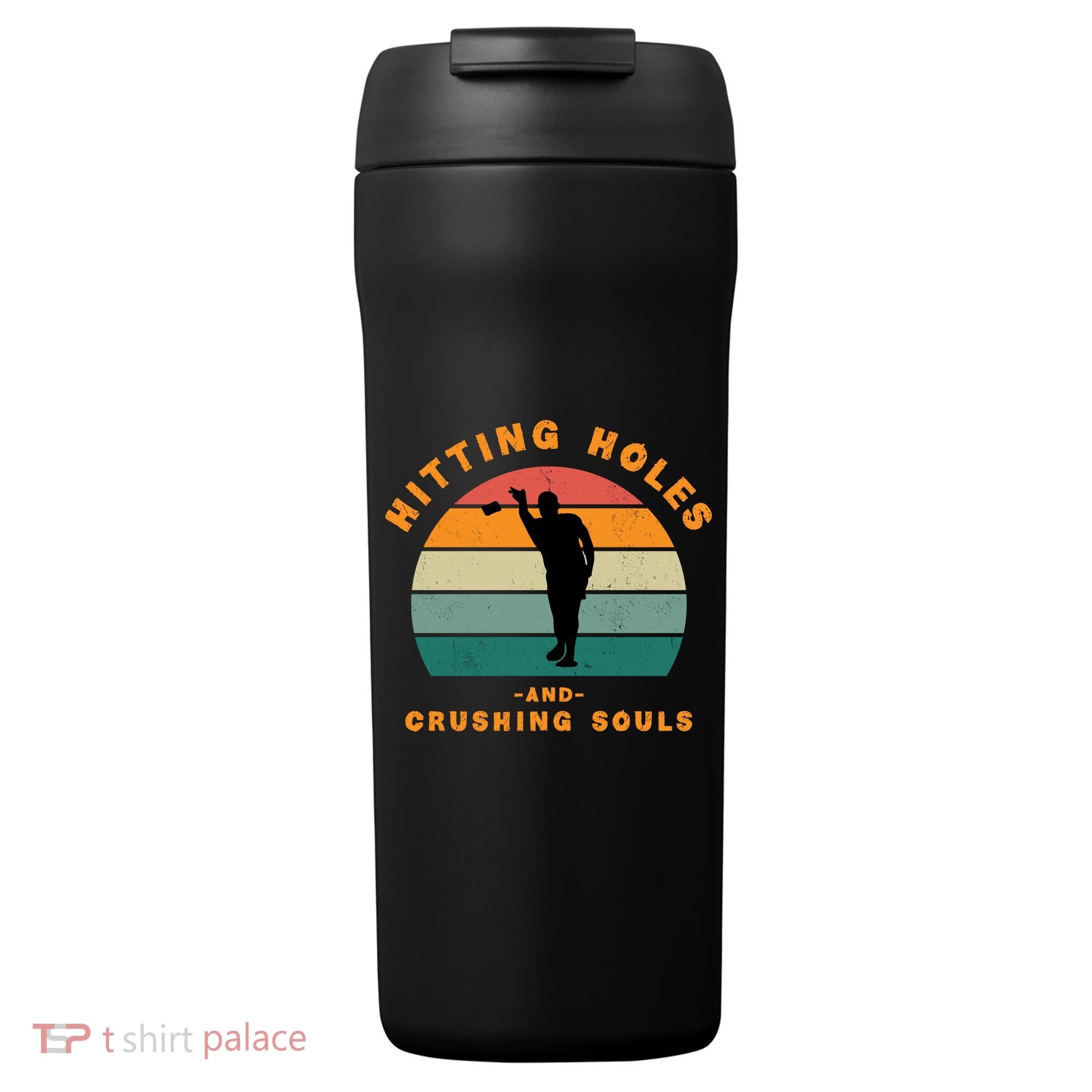 Cornhole 24oz Duet Stainless Steel Tumbler