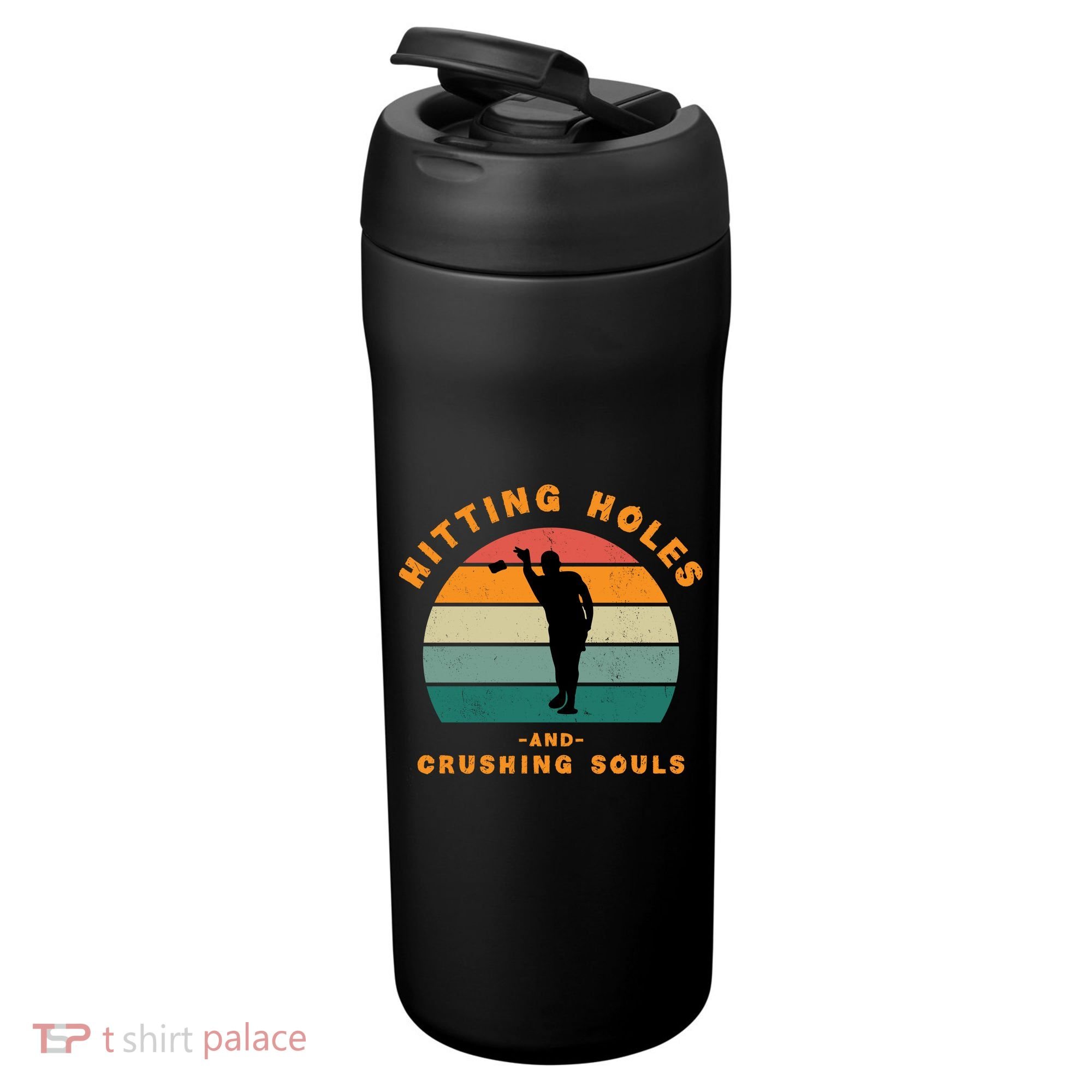 Cornhole 24oz Duet Stainless Steel Tumbler