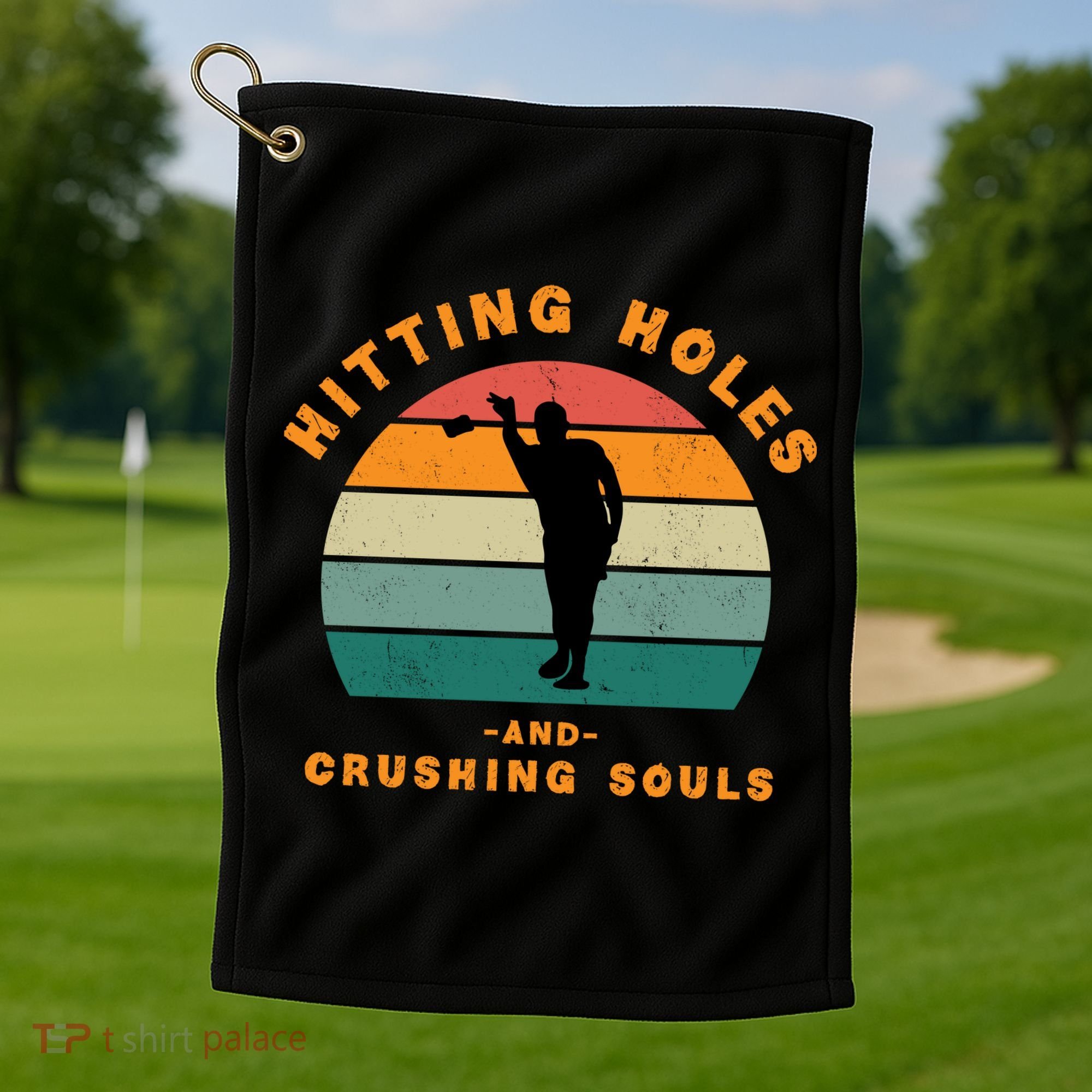 Cornhole Golf Towel