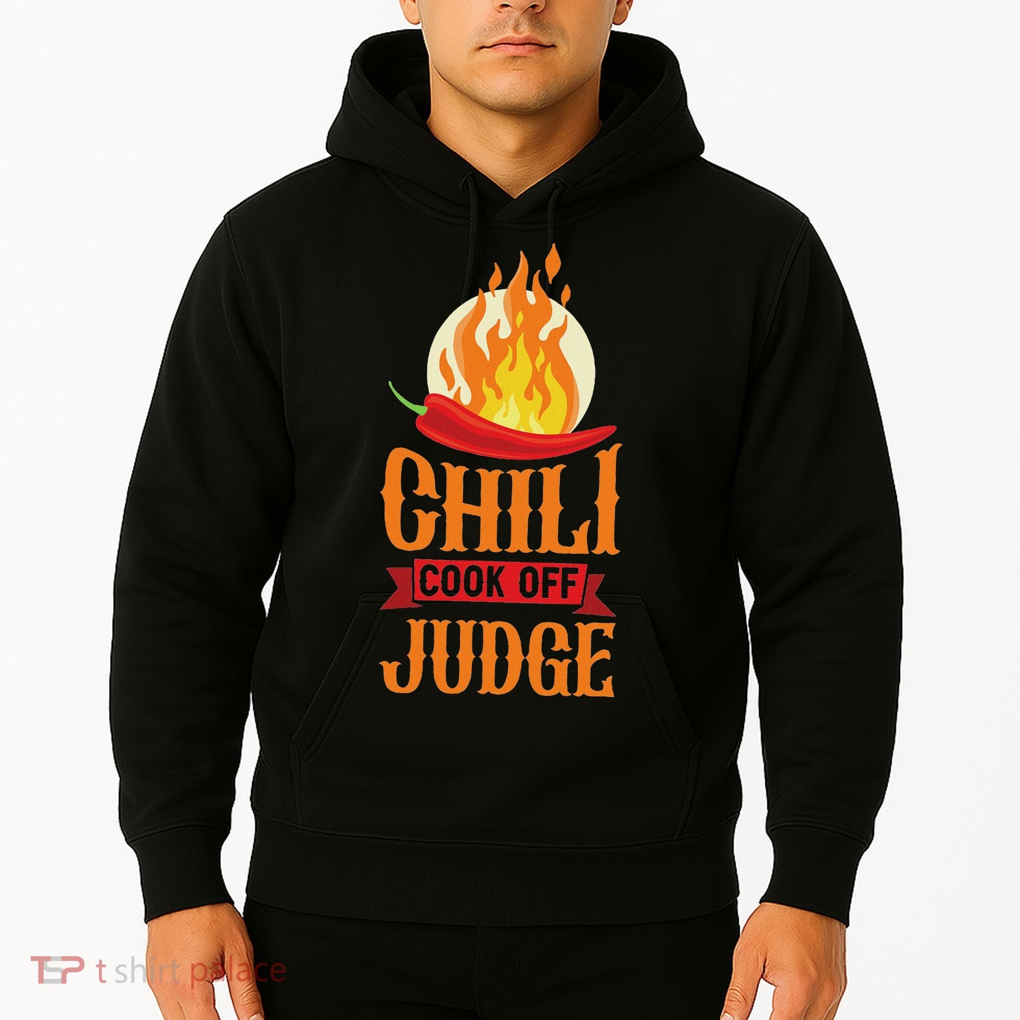Chili Cook Off Judge Red Chili Hoodie