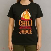 Chili Cook Off Judge Red Chili T-Shirt thumb 4