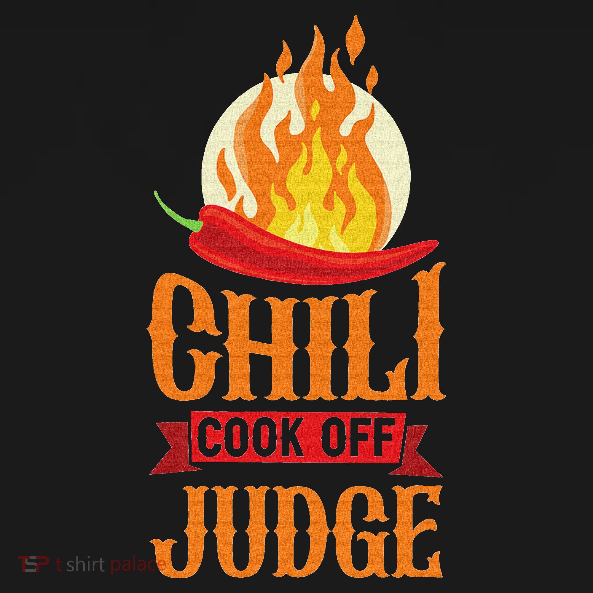 Chili Cook Off Judge Red Chili T-Shirt