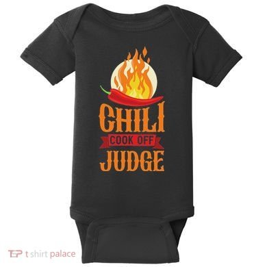 Chili Cook Off Judge Red Chili Baby Bodysuit