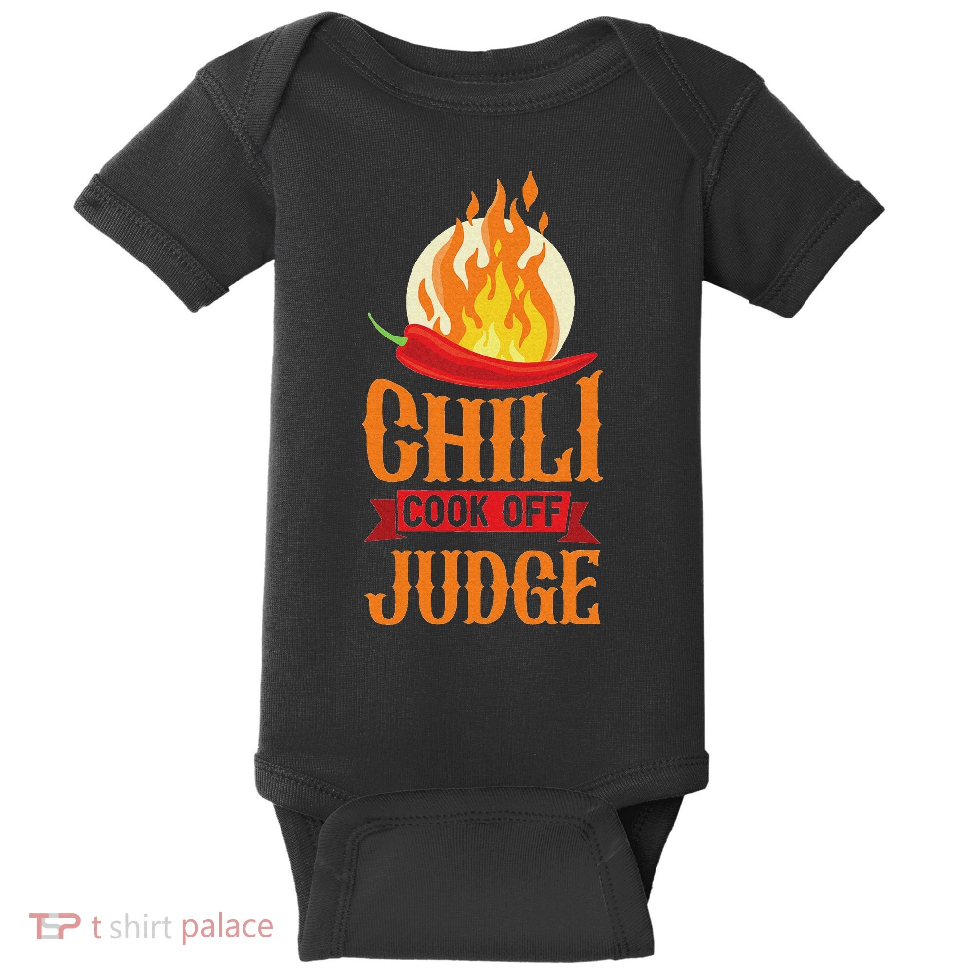 Chili Cook Off Judge Red Chili Baby Bodysuit