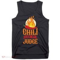Chili Cook Off Judge Red Chili Tank Top thumb 0