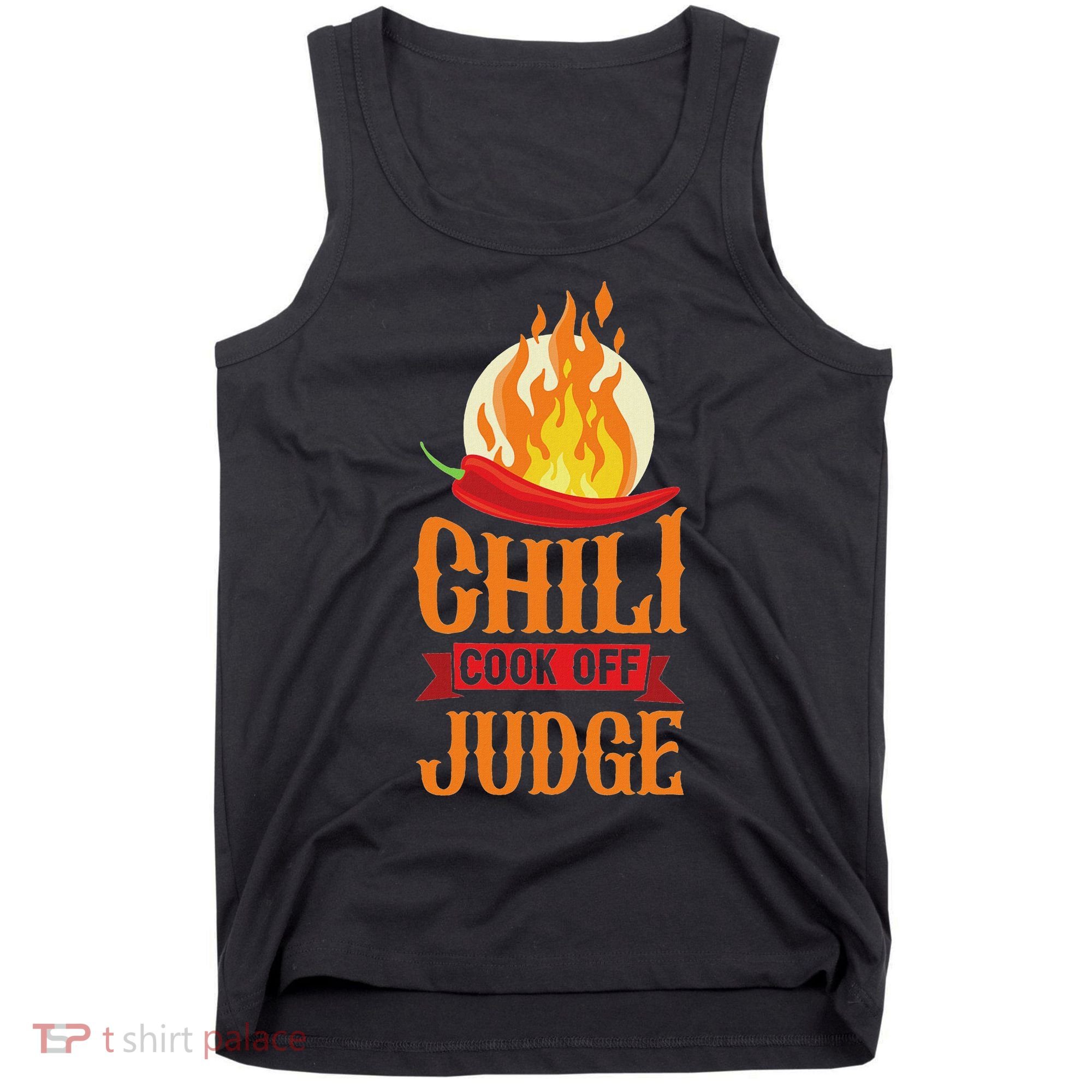 Chili Cook Off Judge Red Chili Tank Top