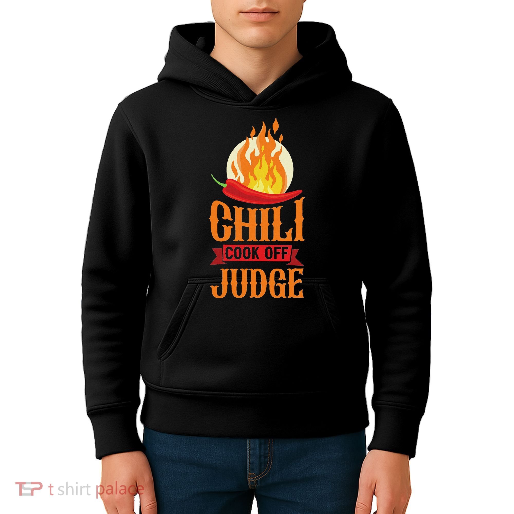 Chili Cook Off Judge Red Chili Kids Hoodie