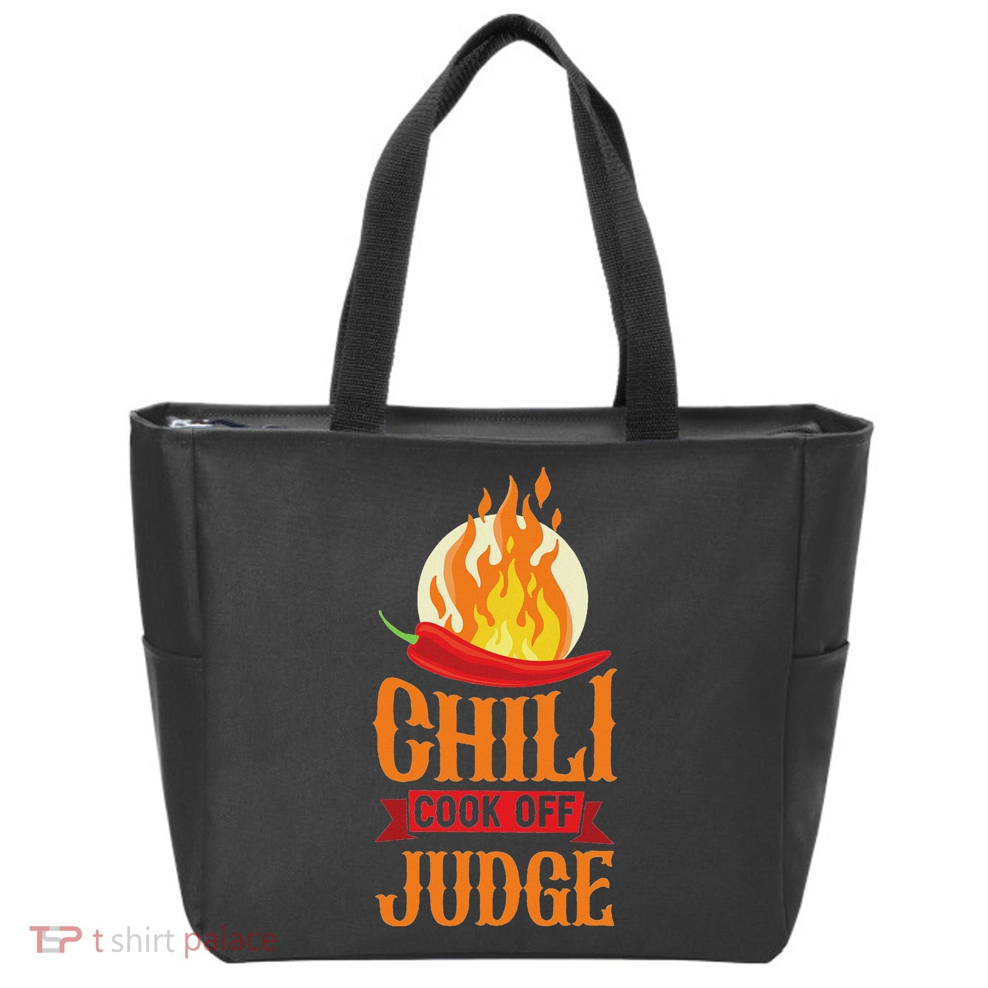 Chili Cook Off Judge Red Chili Tote Bag
